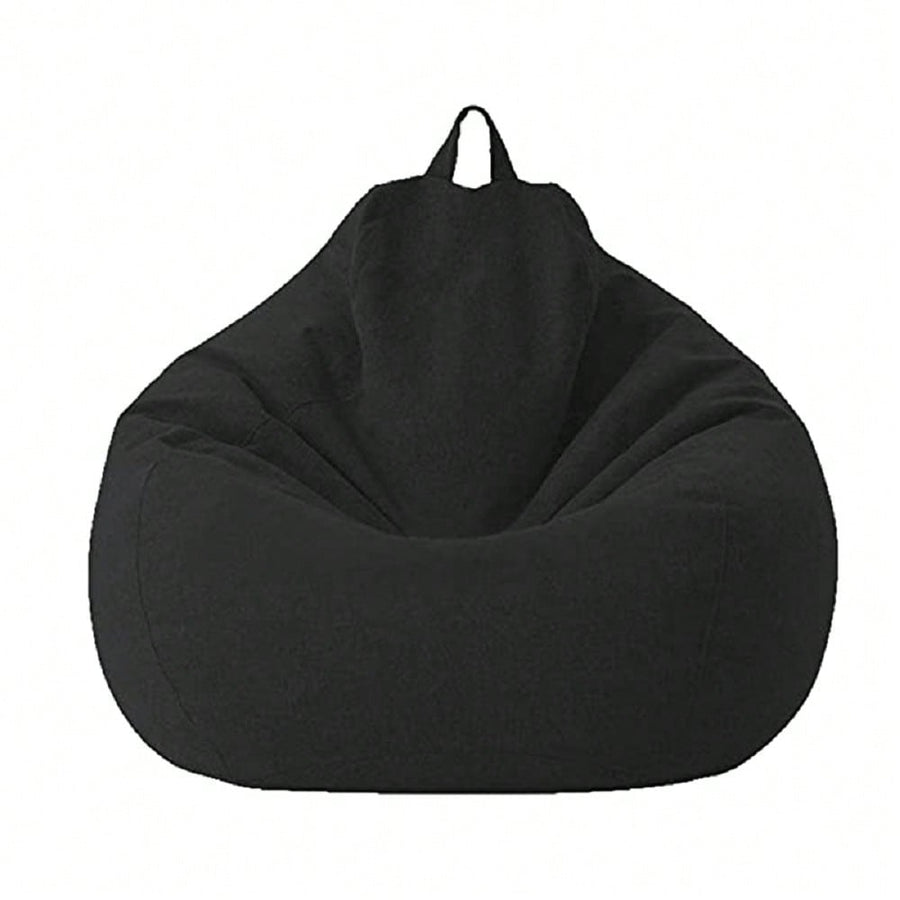 1pc European Style Bean Bag Sofa (Cover Only, No Filling) Modern Minimalist Living Room Lightweight Luxury Washable Adult Seat Sofa For Small Apartment